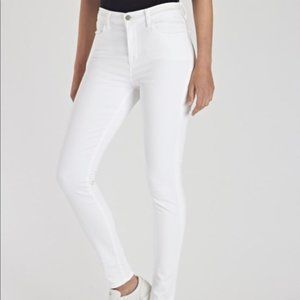 J Brand Maria White Jeans
